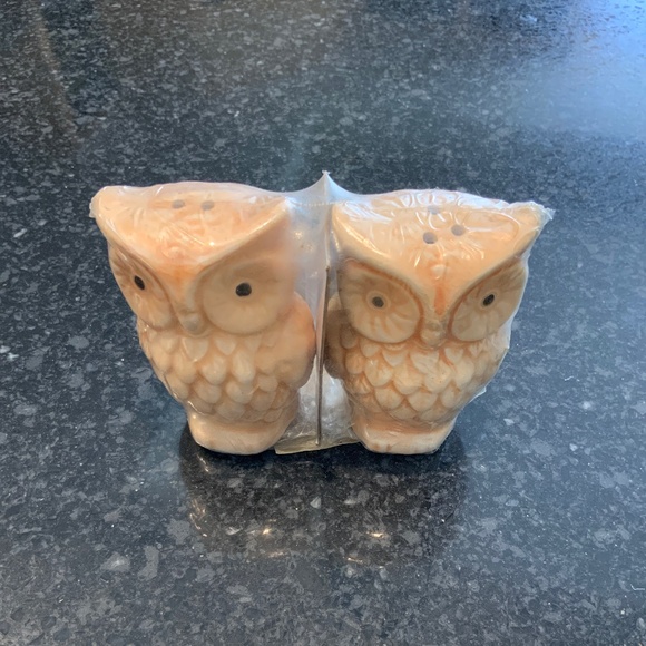 Other - Vintage Ceramic Owl Salt-Pepper Shaker Set